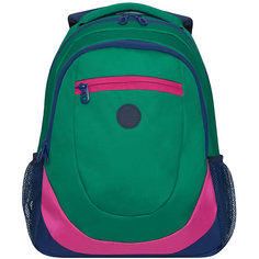 Рюкзак Grizzly, зеленый - синий