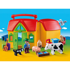 Конструктор Playmobil Ферма - возьми с собой, 15 деталей