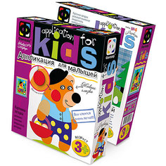 Аппликация для малышей "В лес за грибами (Медведь)" Фантазер