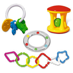 Набор погремушек Stellar, 4шт. Стеллар