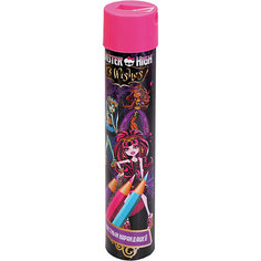 Карандаши цветные, 12 цв., Monster High Centrum