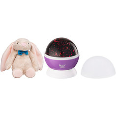 Ночник-проектор звездного неба с игрушкой Roxy-Kids Bunny