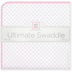 Фланелевая пеленка SwaddleDesigns Bt. Pink Polka Dot