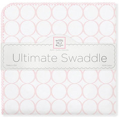 Фланелевая пеленка SwaddleDesigns Pink Mod, 110х110 см