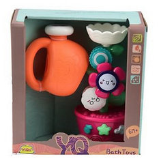 Игрушка для ванны Junfa Toys Мельница, розовая