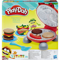Игровой набор "Бургер гриль", Play-Doh Hasbro