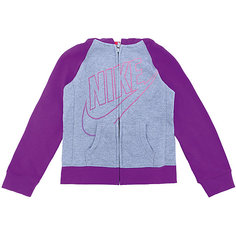 Толстовка для девочки YA76 HBR SB FZ HOODIE LK NIKE