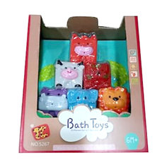 Игровой набор для ванны Junfa Toys Кубики