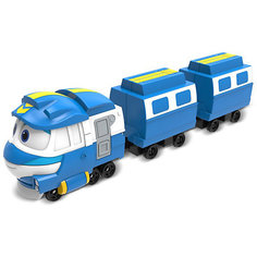 Паровозик с двумя вагонами Silverlit Robot Trains Кей