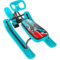 Снегокат Nika-Kids "Тимка спорт 1" Snowracer, бирюзовый