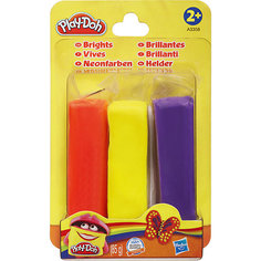 Набор пластилина, 3 цвета, A3357/A3358, Play-Doh, Hasbro