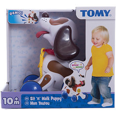 Развивающая игрушка-каталка "Щенок", TOMY