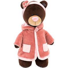 Мягкая игрушка Orange Choco & Milk Мишка Milk стоячая в пальто, 35 см