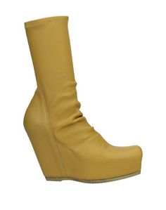 Полусапоги и высокие ботинки Rick Owens