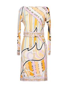 Платье до колена Emilio Pucci