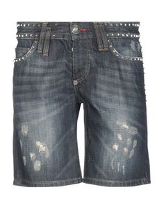 Джинсовые бермуды Philipp Plein