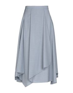 Юбка длиной 3/4 Jil Sander Navy