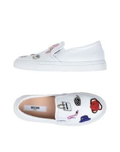 Низкие кеды и кроссовки Moschino