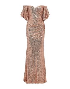 Длинное платье Badgley Mischka