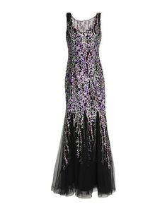Длинное платье Badgley Mischka