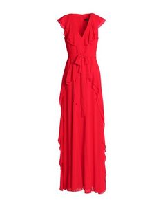 Длинное платье Badgley Mischka