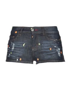 Джинсовые шорты Philipp Plein