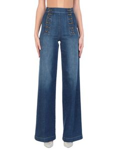 Джинсовые брюки Elisabetta Franchi Jeans