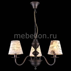 Подвесная люстра TOLEDO 11420/3C BROWN GOLD Natali Kovaltseva