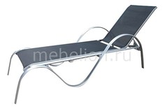 Лежак Рио-Люкс MC-3033N/B Black Afina