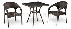 Набор уличный T282BNT-W53/Y90C-W51 Brown 2Pcs Afina