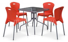 Набор уличный TL80x80/XRF065AO-Orange (4+1) Afina