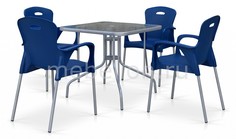 Набор уличный TL80x80/XRF065BB Blue (4+1) Afina