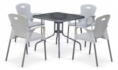 Набор уличный TL80x80/XRF065BW White (4+1) Afina