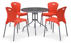 Набор уличный TD90/XRF065AO Orange (4+1) Afina