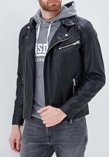 Куртка кожаная Jack & Jones