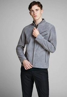 Куртка кожаная Jack & Jones