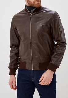 Куртка кожаная Hackett London