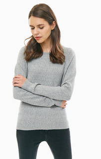 Джемпер серого цвета с круглым вырезом Vero Moda