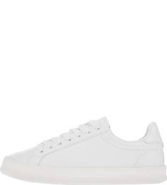 Белые кеды из гладкой кожи Fred Perry