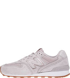 Сиреневые замшевые кроссовки 996 New Balance