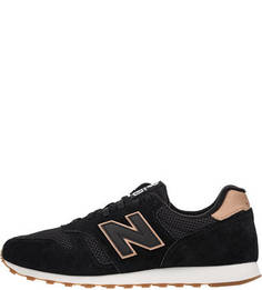 Замшевые кроссовки с текстильными вставками 373 New Balance