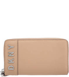 Кожаный кошелек с петлей на запястье Dkny