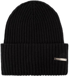 Шапка мелкой вязки с отворотом Trussardi Jeans