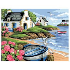 Рыжий кот Картина по номерам