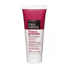 Mea natura скраб-гель гранатовый