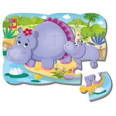 Пазл Vladi Toys Бегемот
