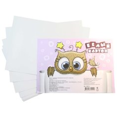 Белый картон Фолиант A5 10 л. Foliant