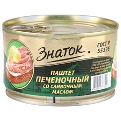 Паштет Знаток Печёночный со