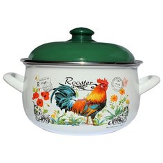 Кастрюля Интерос Петушок 57 л