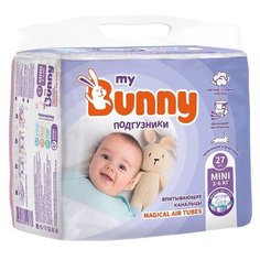 My Bunny подгузники 3-6 кг 27 шт.